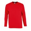 Футболка мужская с длинным рукавом MONARCH, красный, 3XL, 100% хлопок, 150 г/м2