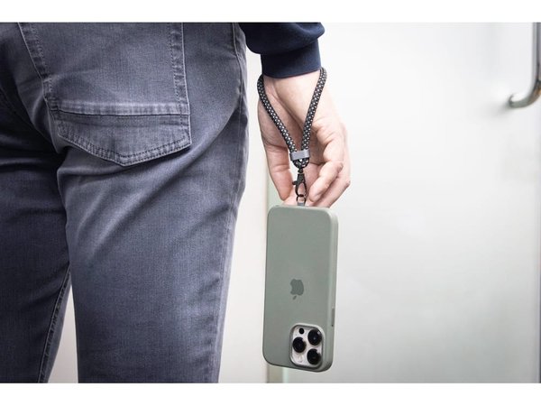 Ремешок-держатель для телефона с зарядным кабелем USB-C - USB-C «Lany Wristband Charge Eco» - Ремешок-держатель для телефона с зарядным кабелем USB-C - USB-C «Lany Wristband Charge Eco»