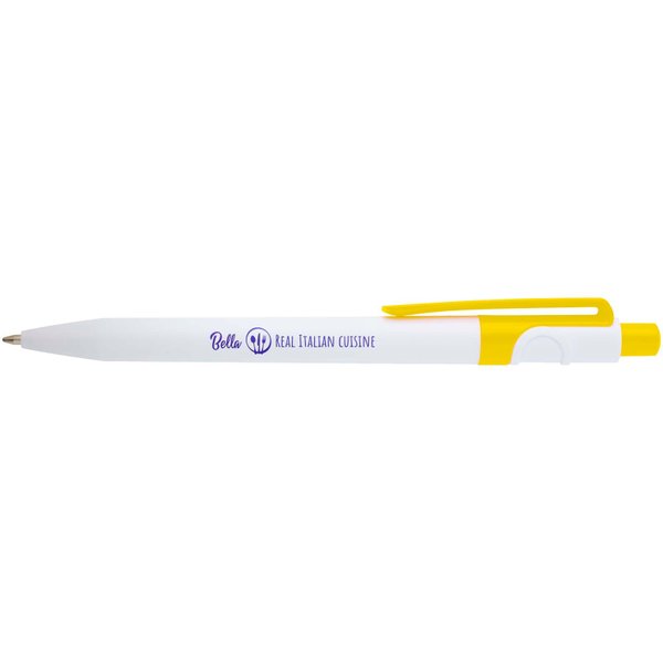 Шариковая ручка из переработанного пластика Unica (синяя паста) - Шариковая ручка из переработанного пластика Unica (синяя паста)