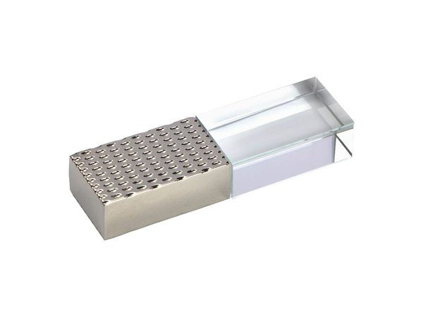 USB 2.0- флешка на 8 Гб кристалл в металле - USB 2.0- флешка на 8 Гб кристалл в металле