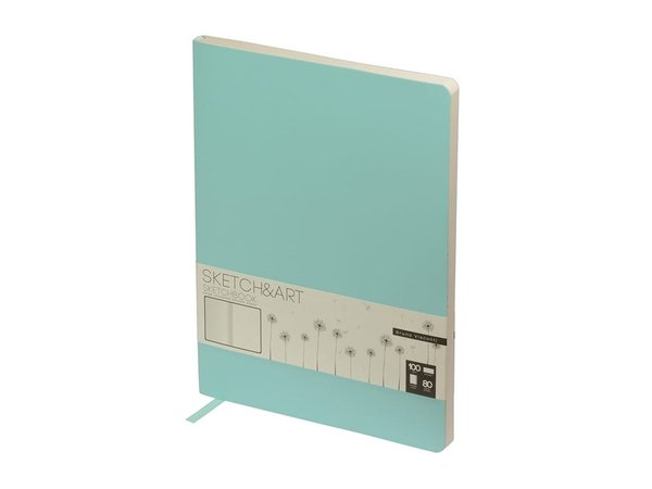 Скетчбук B5 «Sketch & Art» 100 г/м2, soft-touch - Скетчбук B5 «Sketch & Art» 100 г/м2, soft-touch
