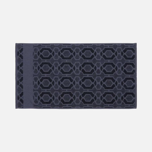 Полотенце Velin, среднее, темно-серое