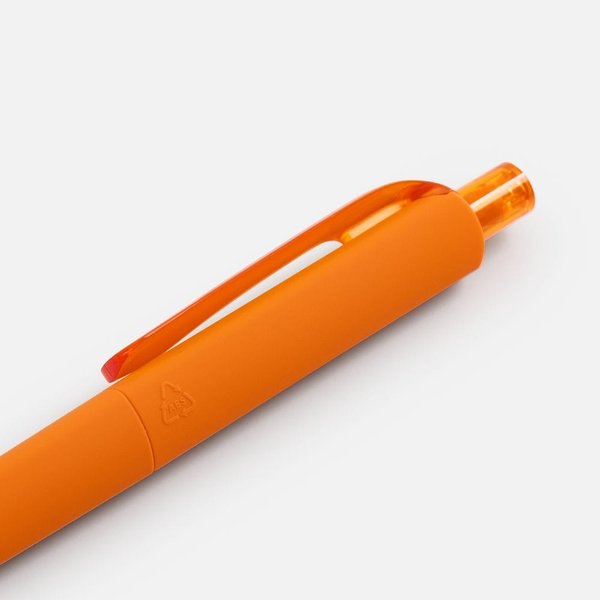 Ручка шариковая Prodir DS8 PRR-T Soft Touch, оранжевая