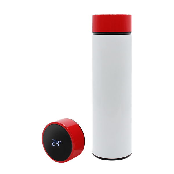 Термос Reactor duo white с датчиком температуры - Термос Reactor duo white с датчиком температуры (белый с красным)