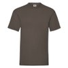 Футболка мужская VALUEWEIGHT T 165, шоколадный_2XL, 100% хлопок