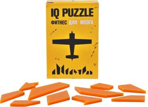 головоломка iq puzzle, самолет