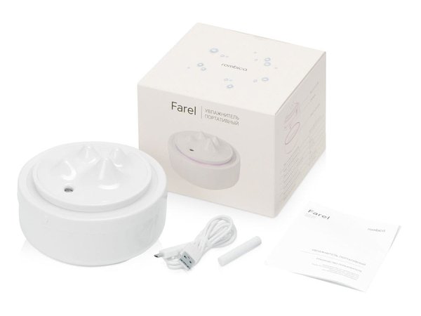USB Увлажнитель воздуха с подсветкой «Farel» - USB Увлажнитель воздуха с подсветкой «Farel»