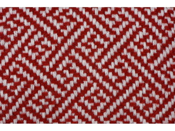 Плед акриловый с белой бахромой «Tassel» - Плед акриловый с белой бахромой «Tassel»