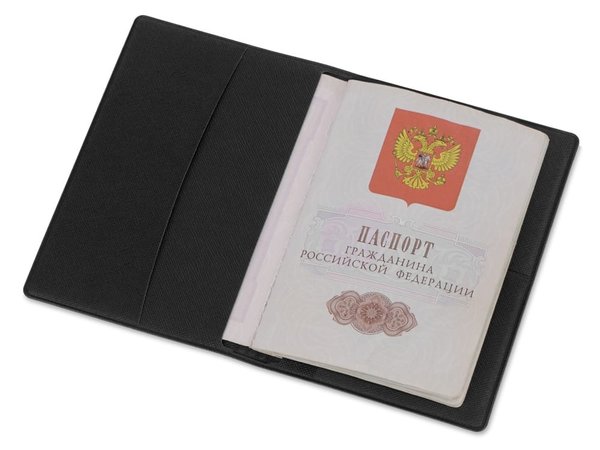 Обложка для паспорта с RFID защитой отделений для пластиковых карт «Favor» - Обложка для паспорта с RFID защитой отделений для пластиковых карт «Favor»