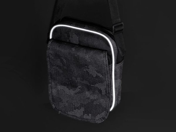 Сумка на плечо «Camo» со светоотражением - Сумка на плечо «Camo» со светоотражением