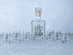набор со штофом «нефтяной»