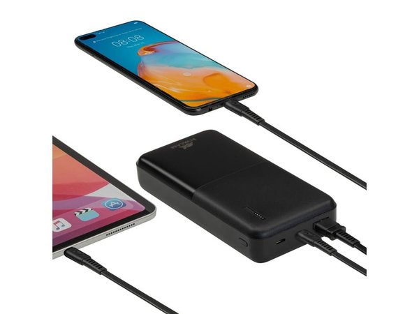 Внешний аккумулятор с быстрой зарядкой VA2571, 20000 mAh - Внешний аккумулятор с быстрой зарядкой VA2571, 20000 mAh
