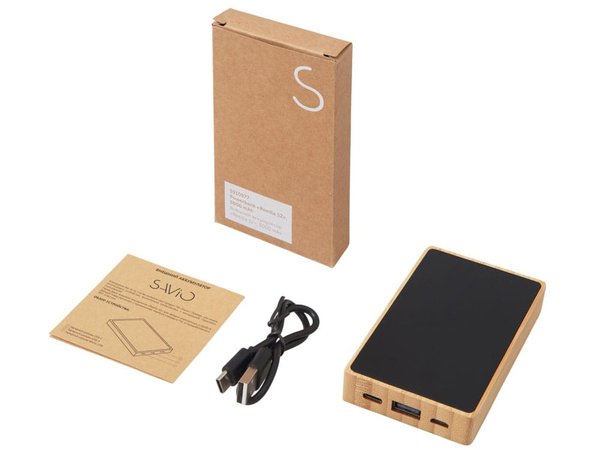 Внешний аккумулятор с подсветкой лого «Reedia S2», 5000 mAh - Внешний аккумулятор с подсветкой лого «Reedia S2», 5000 mAh