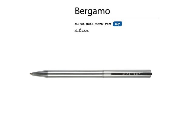Ручка металлическая шариковая «Bergamo» - Ручка металлическая шариковая «Bergamo»