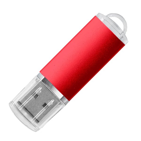 USB flash-карта ASSORTI (8Гб) - USB flash-карта "Assorti" (8Гб), красная, 5,8х1,7х0,8 см, металл