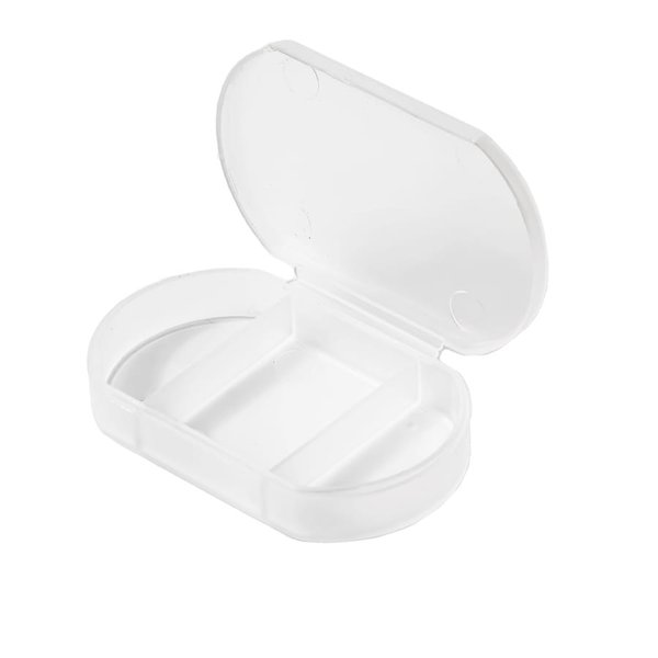 Витаминница TRIZONE - Витаминница TRIZONE, 3 отсека; 6 x 1.3 x 3.9 см; пластик, прозрачная