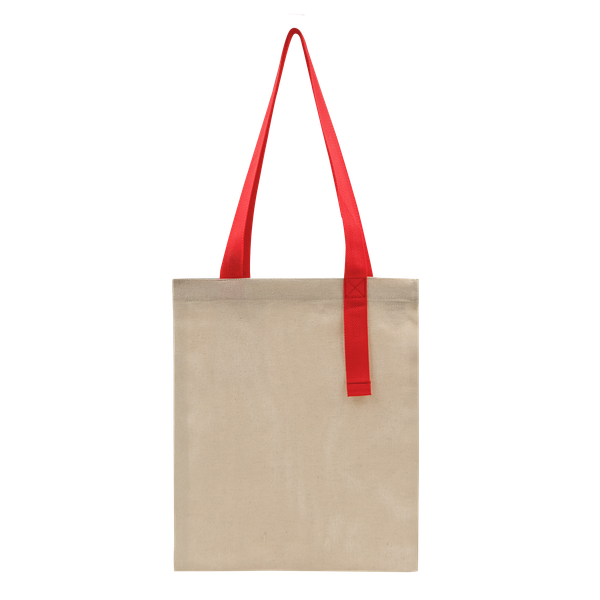 Шоппер Superbag Light, с внутренним креплением (полукольцо) - Шоппер Superbag Light, с внутренним креплением (полукольцо) (неокрашенный с красным)