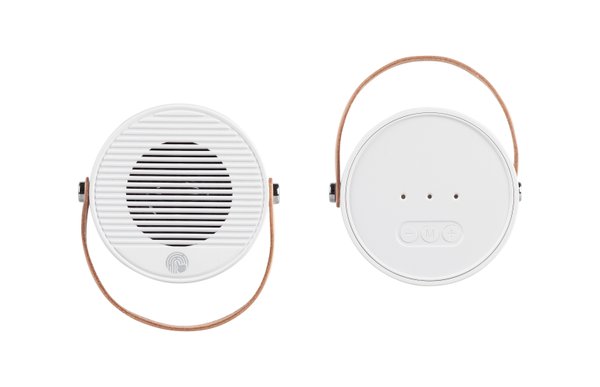 Настольная беспроводная (15W) зарядная станция "Smart Home" с bluetooth колонкой-лампой - Настольная беспроводная (15W) зарядная станция "Smart Home" с bluetooth колонкой-лампой белый
