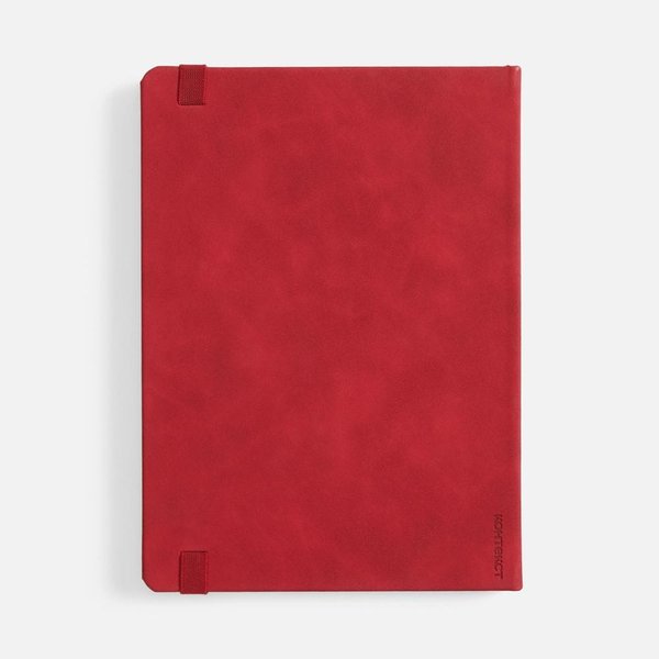 Ежедневник Urban Hard, недатированный, красный