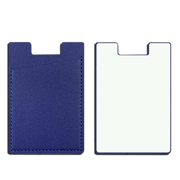 Держатель карт на телефоне SlimPocket - Держатель карт на телефоне SlimPocket, синий