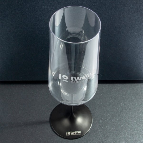 Хрустальный бокал для игристого вина на магните Trebonn SplitGlass, 2 шт, 320 мл - Хрустальный бокал для игристого вина на магните Trebonn SplitGlass, 2 шт, 320 мл