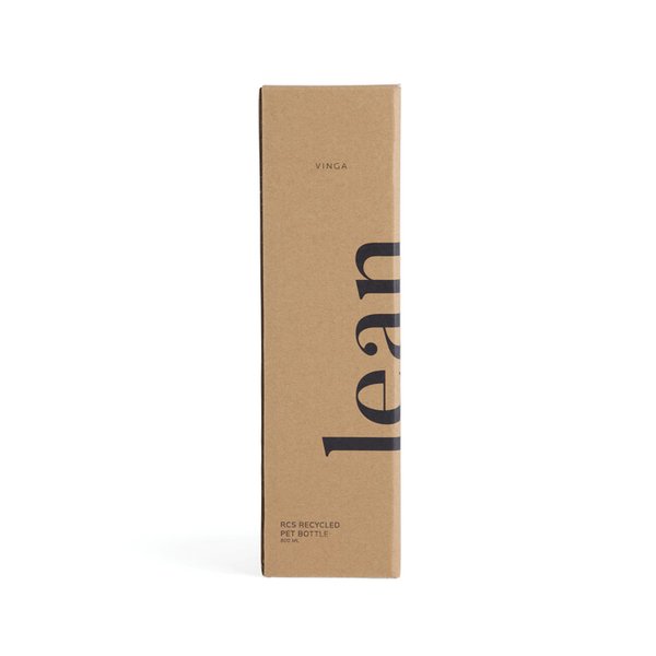 Бутылка для воды VINGA Lean из rPET RCS, 800 мл - Бутылка для воды VINGA Lean из rPET RCS, 800 мл