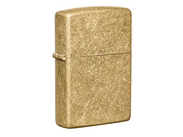 Зажигалка ZIPPO Classic с покрытием Tumbled Brass - Зажигалка ZIPPO Classic с покрытием Tumbled Brass