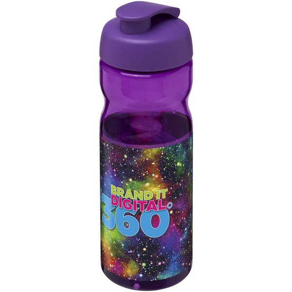 Спортивная бутылка H2O Active® Base 650 мл с откидной крышкой - Спортивная бутылка H2O Active® Base 650 мл с откидной крышкой