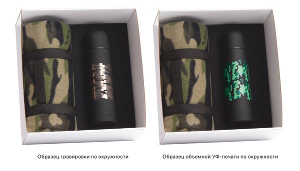 Набор "Защитнику Отечества" 2 предмета, коробка - Набор "Защитнику Отечества" 2 предмета, коробка камуфляж