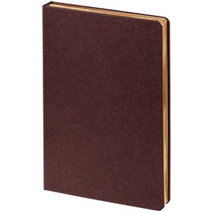ежедневник saffian, недатированный, коричневый