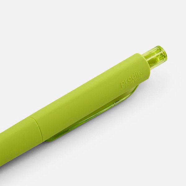 Ручка шариковая Prodir DS8 PRR-T Soft Touch, зеленая