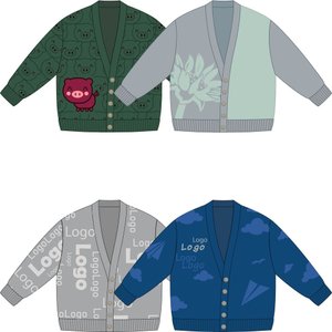 кардиган cozy knit grand на заказ, акрил