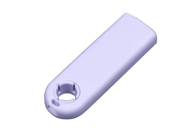 USB 2.0- флешка промо на 64 Гб прямоугольной формы, выдвижной механизм - USB 2.0- флешка промо на 64 Гб прямоугольной формы, выдвижной механизм