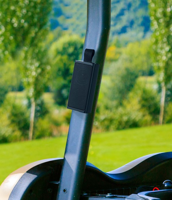 Bluetooth колонка "Vibe" 5Вт с фонариком и магнитным креплением - Bluetooth колонка "Vibe" 5Вт с фонариком и магнитным креплением черный