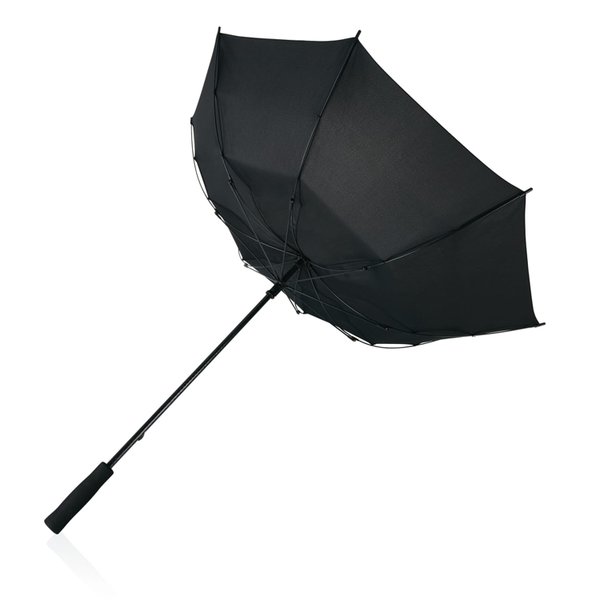 Зонт-трость антишторм Swiss Peak Tornado из rPET AWARE™, d116 см - Зонт-трость антишторм Swiss Peak Tornado из rPET AWARE™, d116 см