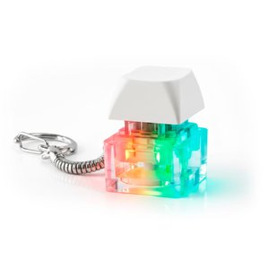 брелок push me с led подсветкой (фонарик)