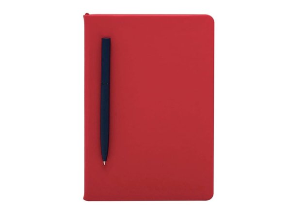 Подарочный набор «Color it» с блокнотом, металлической ручкой и термобутылкой - Подарочный набор «Color it» с блокнотом, металлической ручкой и термобутылкой