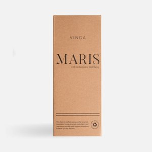 интерьерная лампа maris, серая
