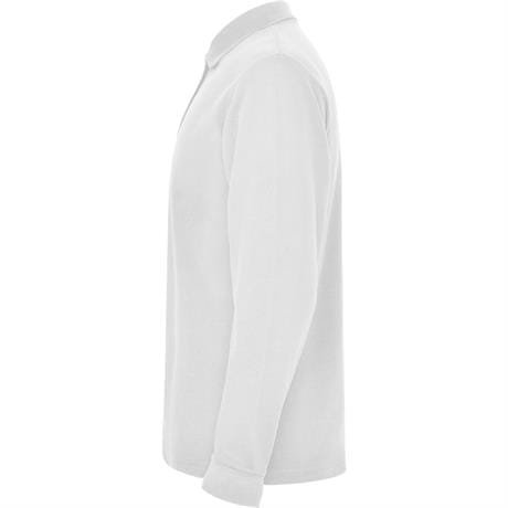 Футболка поло ESTRELLA L/S мужская - Футболка поло ESTRELLA L/S мужская, БЕЛЫЙ XL