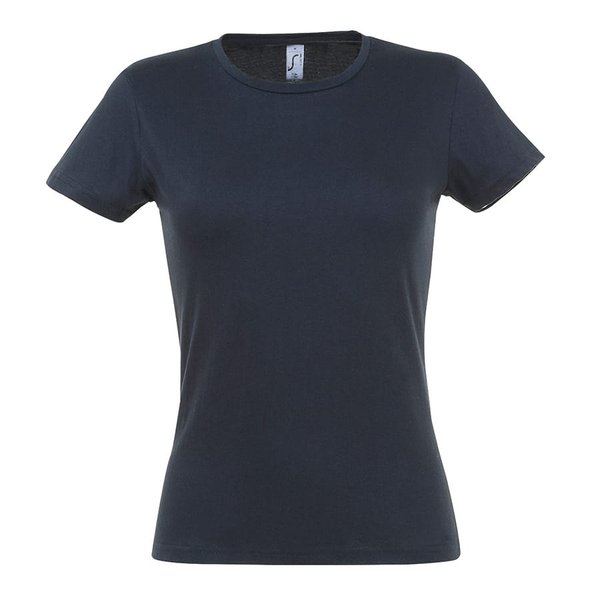 Футболка женская REGENT MISS 150 - Футболка MISS 2XL темно-синий 100% хлопок 150, г/м?