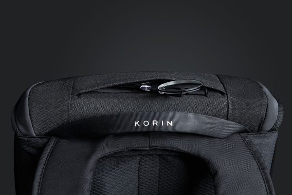Рюкзак KORIN ClickPack X 45х32х15,5 см, с клапаном, черный - Рюкзак KORIN ClickPack X 45х32х15,5 см, с клапаном, черный