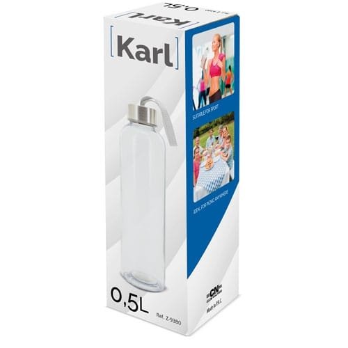 Прозрачная большая канистра KARL - Прозрачная большая канистра KARL