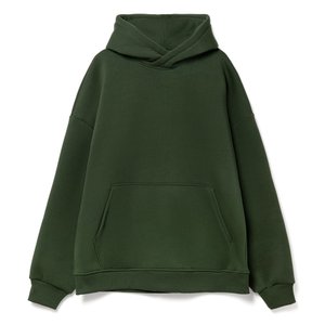 худи kulonga oversize, темно-зеленое