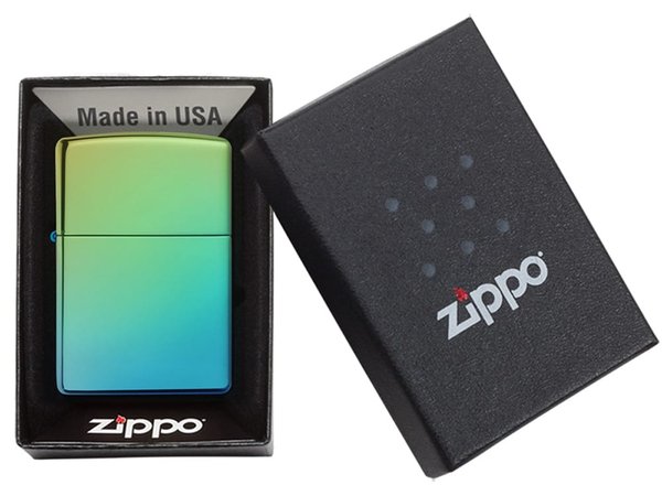 Зажигалка ZIPPO Classic с покрытием High Polish Teal - Зажигалка ZIPPO Classic с покрытием High Polish Teal