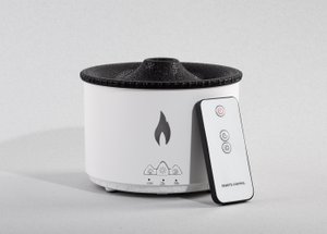 увлажнитель воздуха "smart volcano"с пультом ду, функцией ароматерапии и интерьерной подсветкой