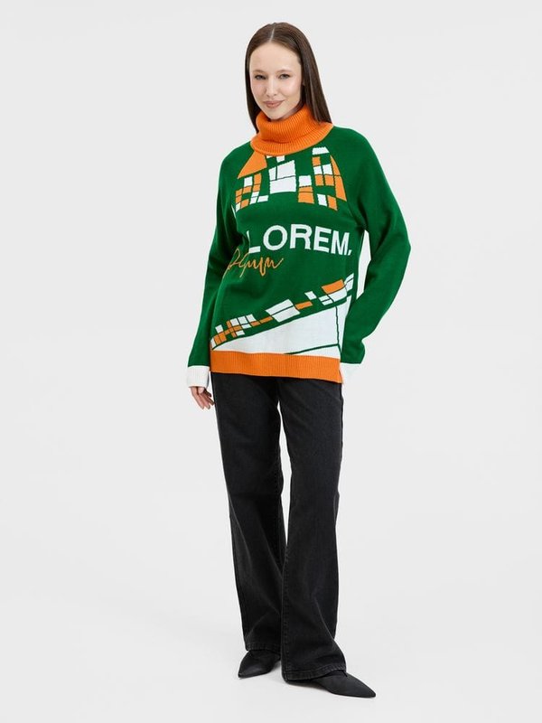 Джемпер на заказ Tricksy Net Reglan, акрил