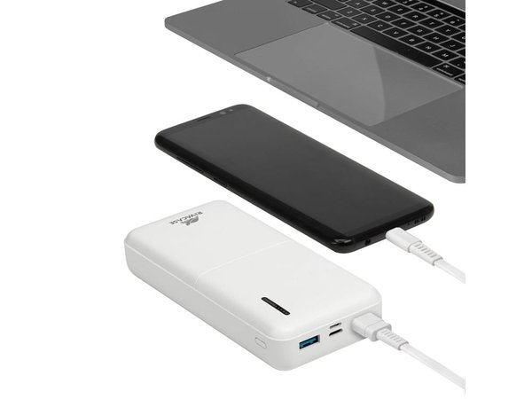 Внешний аккумулятор с дисплеем и быстрой зарядкой QC/PD VA2572, 20000 mAh - Внешний аккумулятор с дисплеем и быстрой зарядкой QC/PD VA2572, 20000 mAh