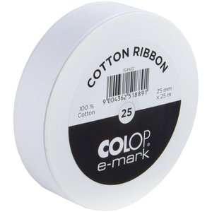 лента colop e-mark 25, белая