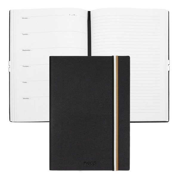 Блокнот A5 Iconic Black Agenda - Блокнот A5 Iconic Black Agenda