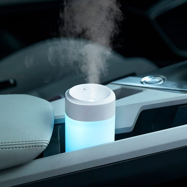 Светодиодный USB увлажнитель Lumi-Humi, белый - Светодиодный USB увлажнитель Lumi-Humi, белый